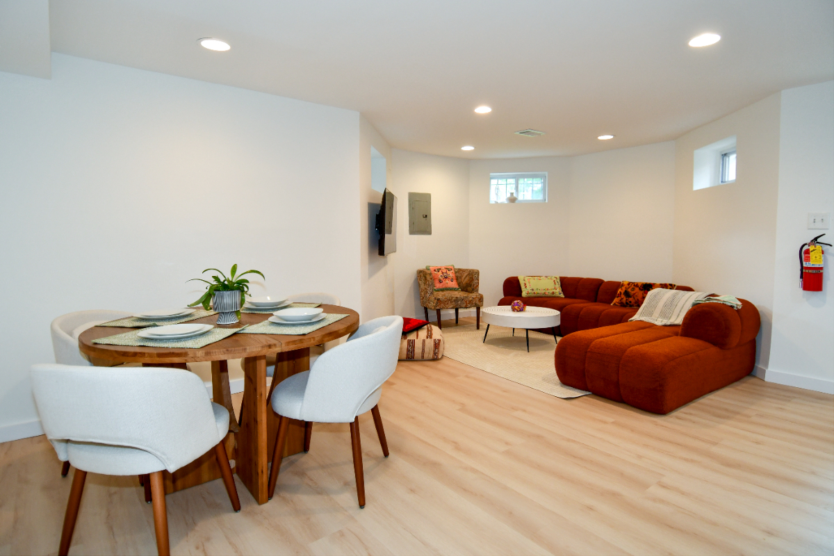2 bedroom 2 bathroom fully separate and well-lit basement unit on H Street corridor - Photo 3