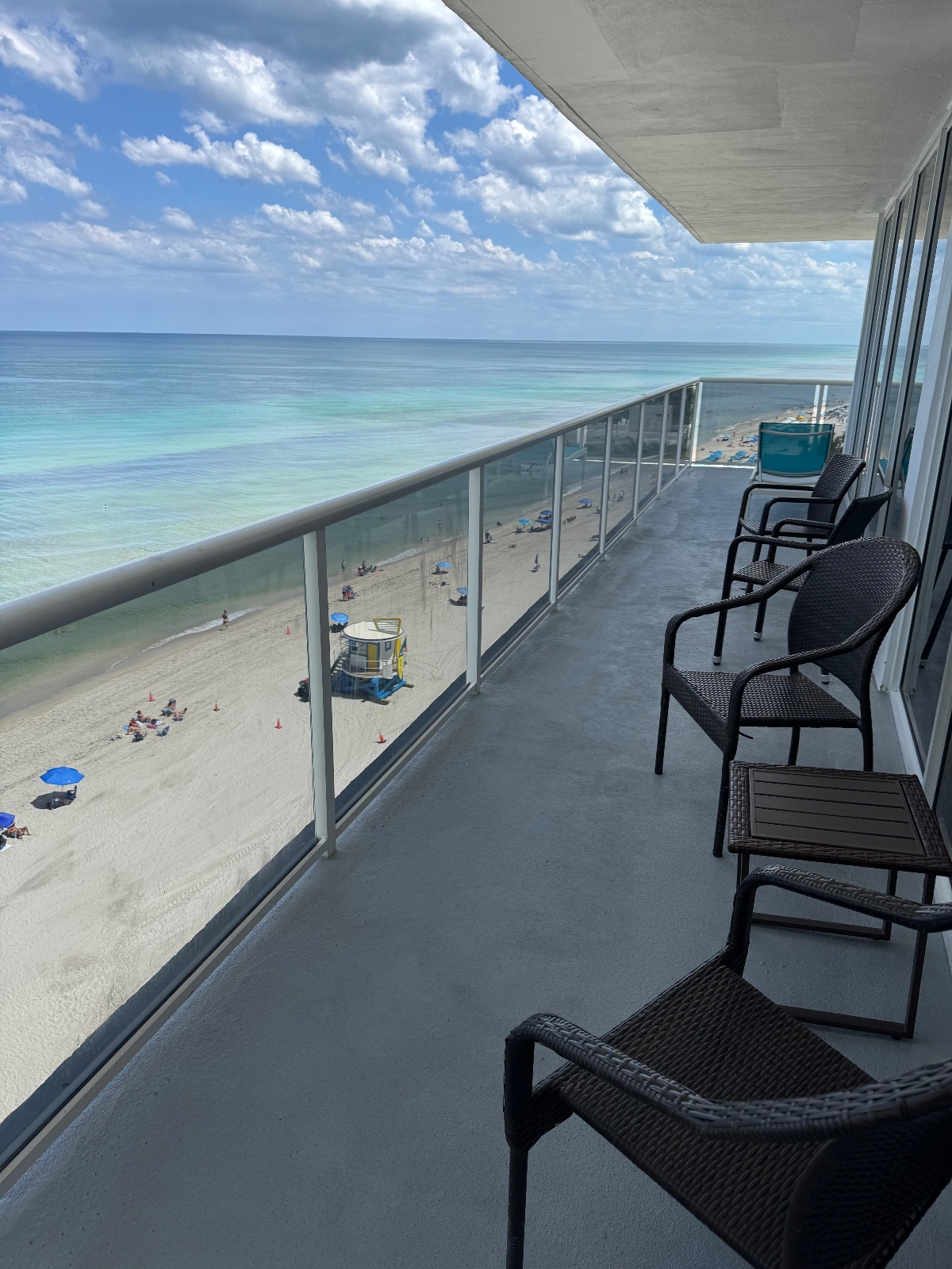 Magnificent large oceanfront corner 2/2 unit with direct ocean view
