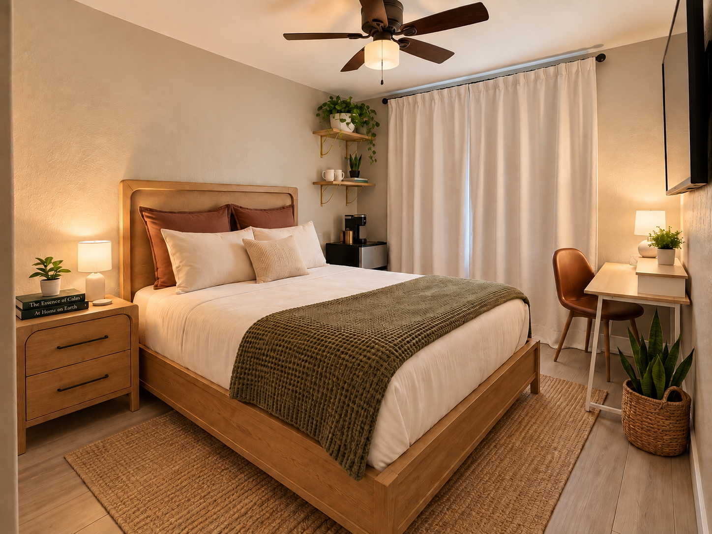 Guest Rooms with Gym, Pool, Fenced Backyard