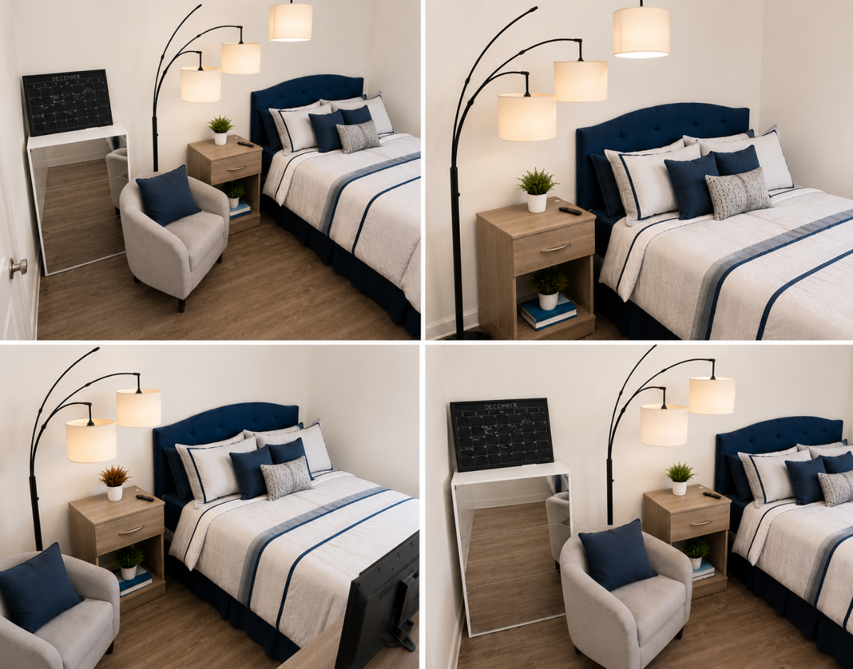 Executive Studio Suite Near Brookdale | Walk to Train | Fully Furnished | Gym & Wi-Fi & Utilities - Photo 2