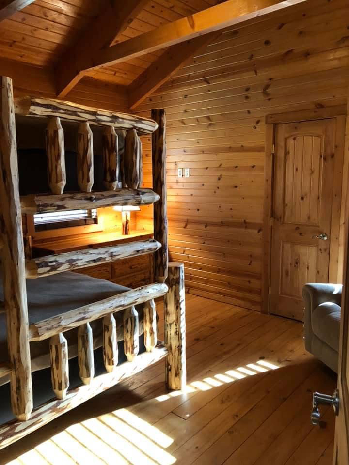 Willow Cabin is a luxury all-wood cabin with 3 bedrooms and 2.5 baths. - Photo 9