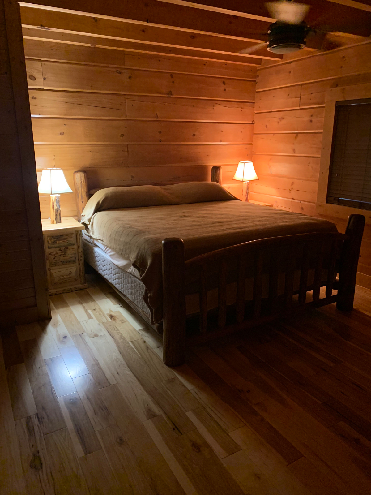 Willow Cabin is a luxury all-wood cabin with 3 bedrooms and 2.5 baths. - Photo 10