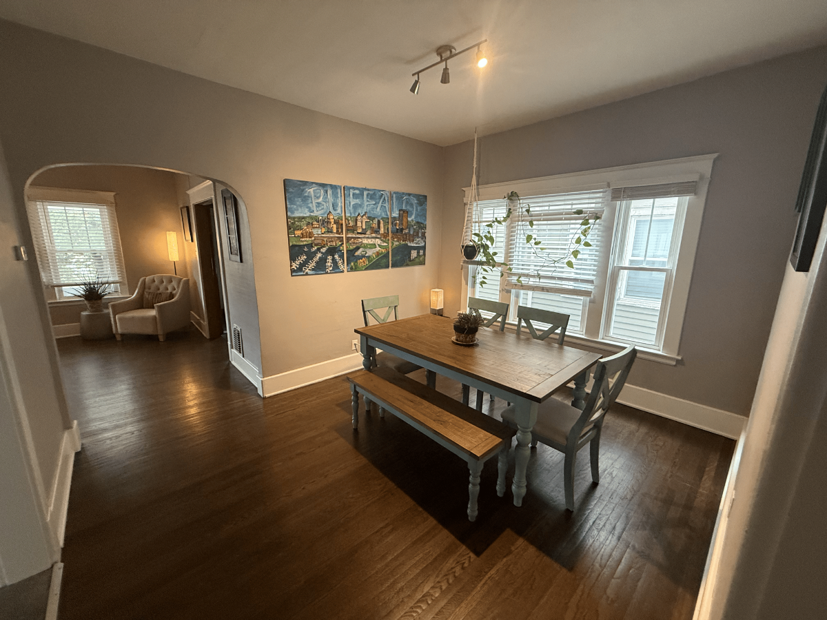 Fully Furnished 2BR + Office in North Buffalo | Walk to Hertel Ave & Delaware Park - Photo 7