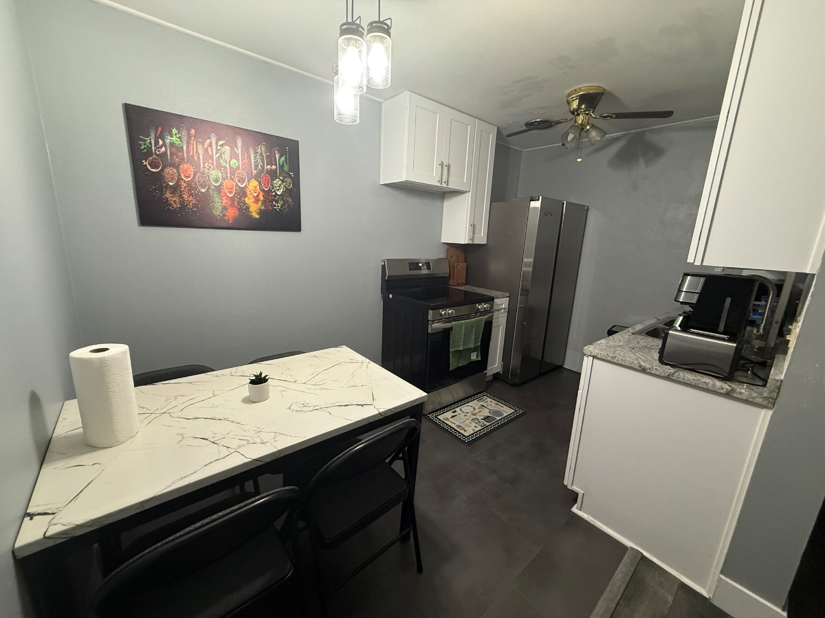 Perfect Starter Home! Updated Kitchen, updated bathroom,  update living room, vinyl Floors , fully f - Photo 4