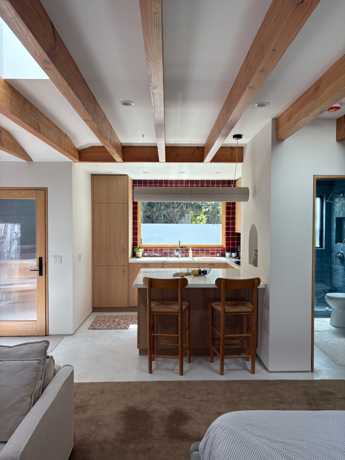 Brand-New Studio | Private Entrance | Washer/Dryer | Storage | Frame TV - Photo 3