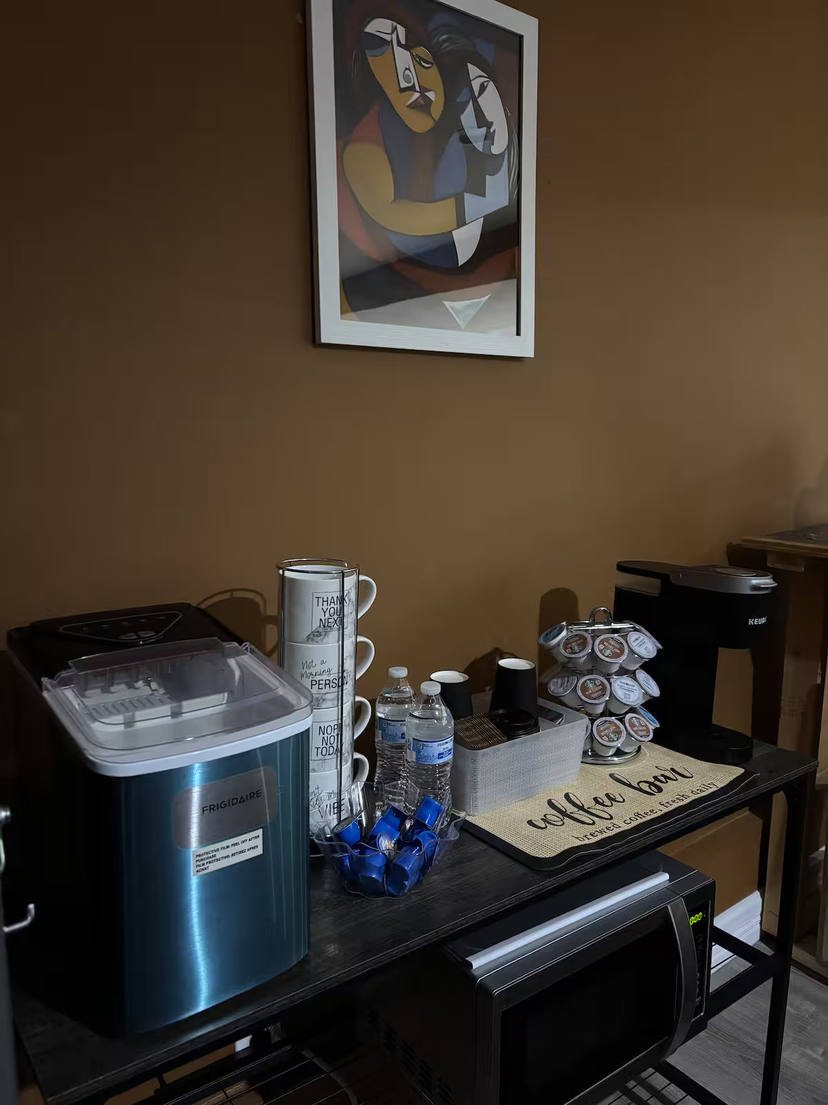 Comfortable Furnished Basement Retreat With Projector And Private Living Space - Photo 6