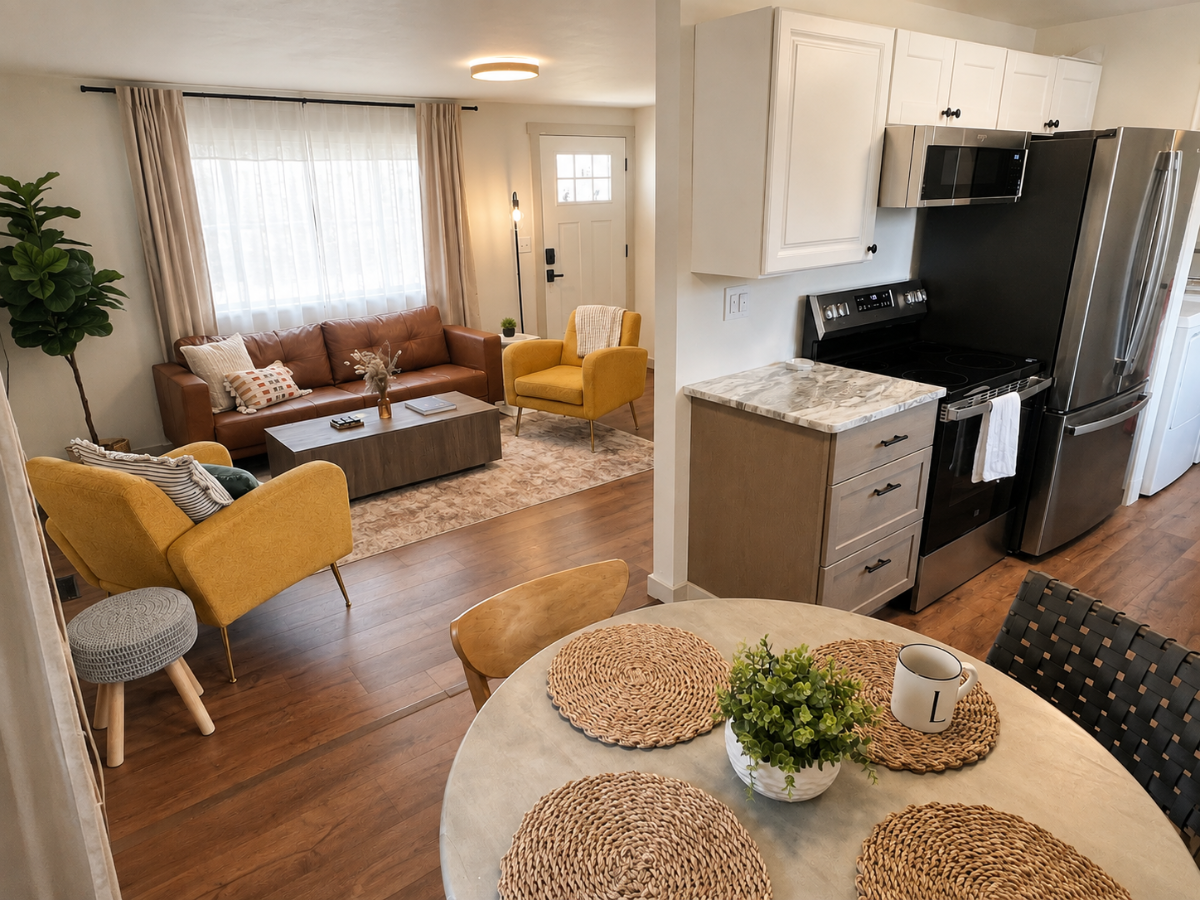 The Landman | Beautifully Updated 2BR Home + Dedicated Office - Photo 9