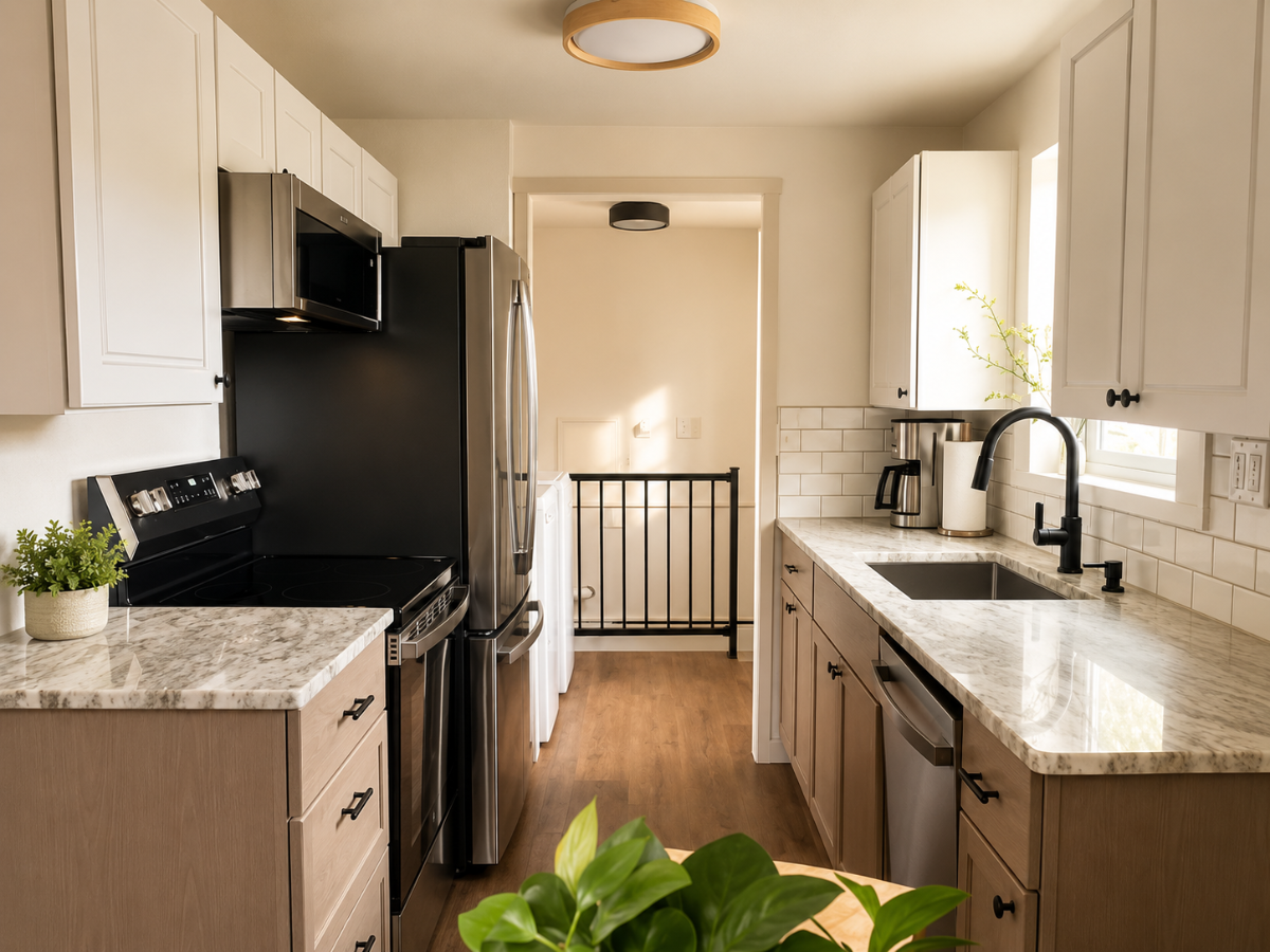 The Landman | Beautifully Updated 2BR Home + Dedicated Office - Photo 3