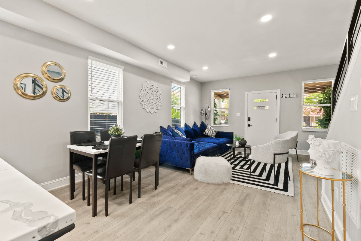 Modern Furnished 3BR/2.5BA NW DC | 2-Car Garage | Patios | Utilities Included - Photo 12