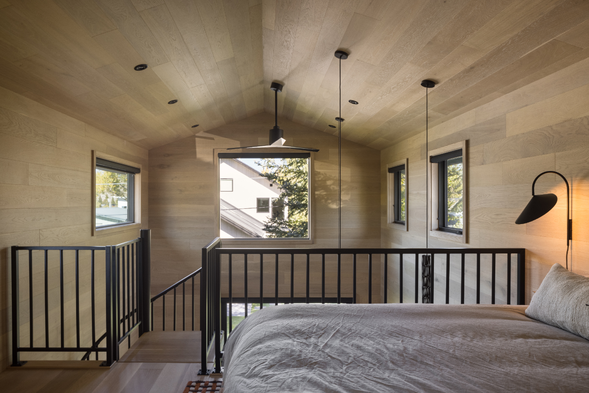 High End Furnished Guest House in East Jackson, WY - 500SF Loft Bedroom - Photo 4