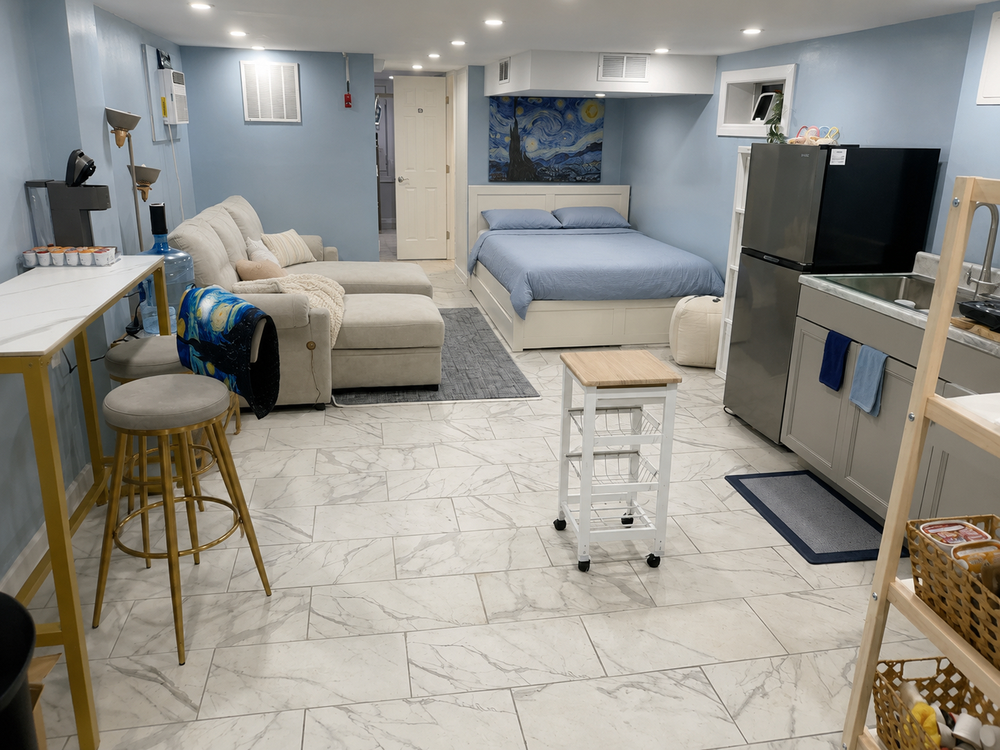 Modern Furnished Studio in Marine Park, Brooklyn ,Private Entrance Near Transit - Photo 2