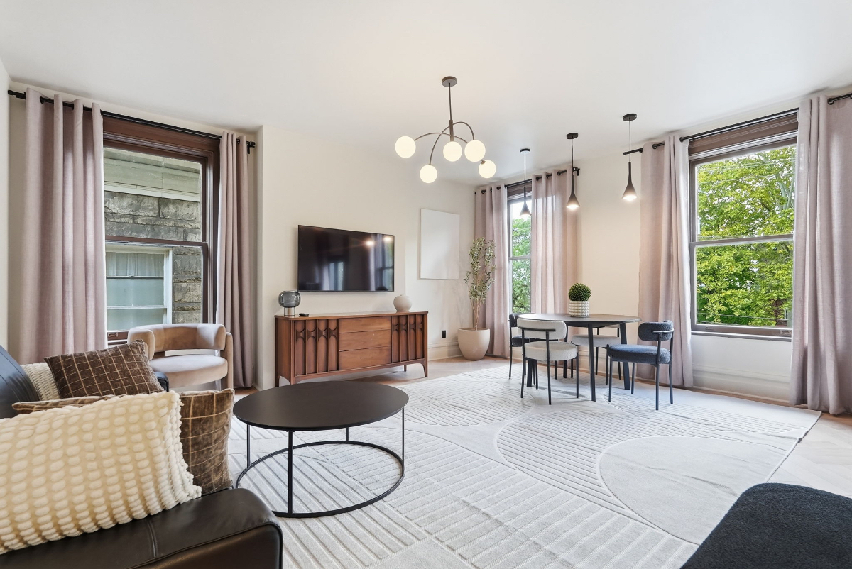 Rare Designer Colonial Revival Residence in Point Breeze | 3BR/2BA | 1,720+ Sq Ft