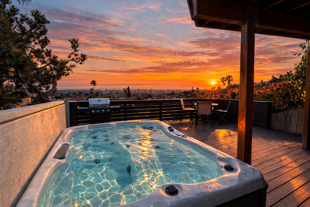 Stunning Furnished PB Home | Panoramic Ocean & Bay Views | Hot Tub - Photo 1