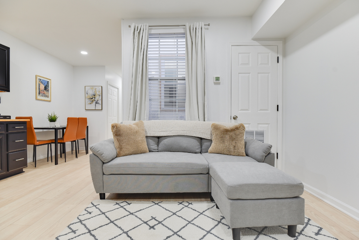 Stylish Furnished 2BR DC Condo | Workspace + In-Unit Laundry - Photo 8