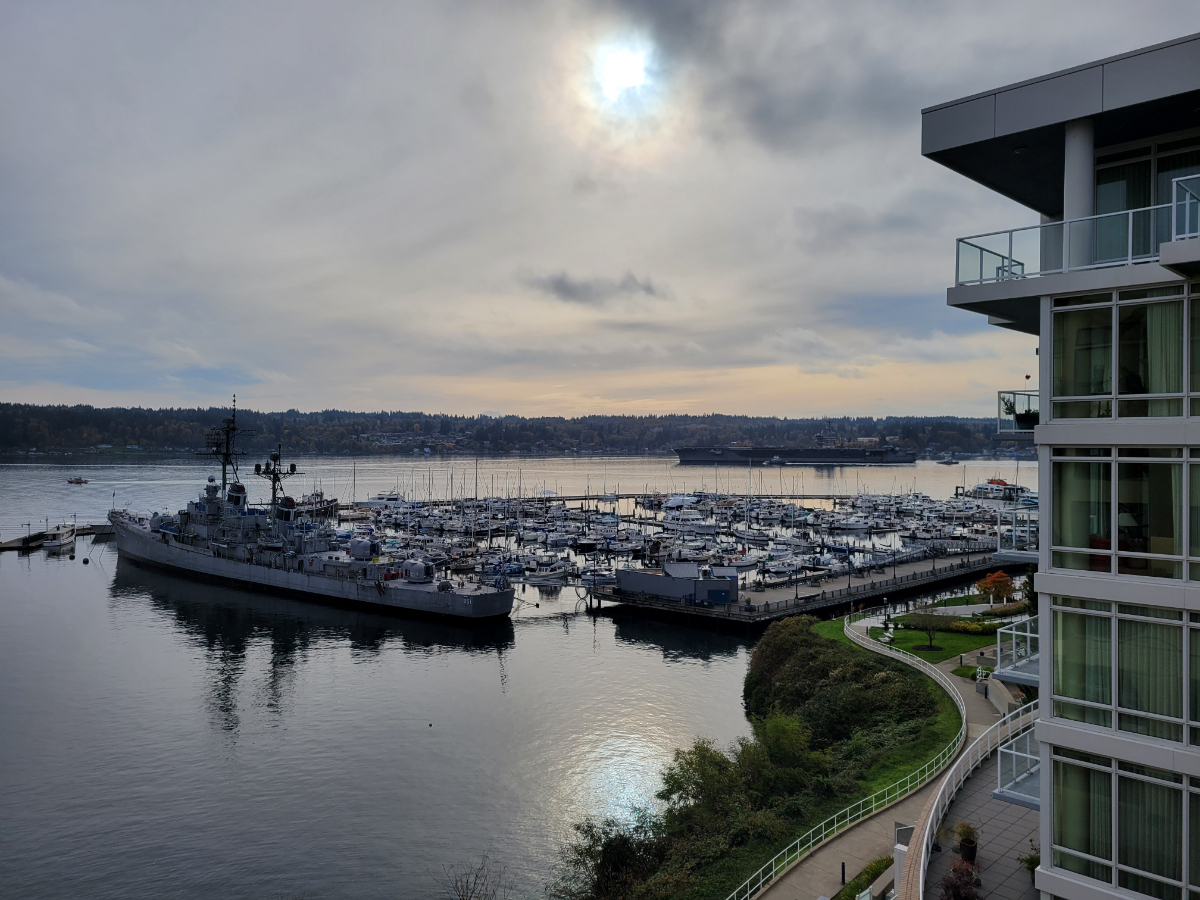 Waterfront Furnished Condo | Downtown Bremerton | Walk to Ferry & Shipyard