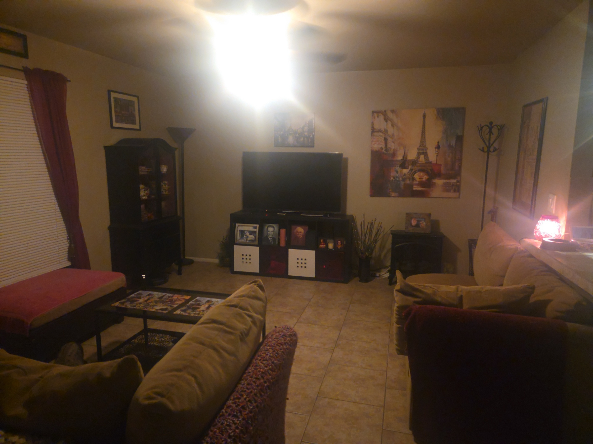 I have a big bedroom, cozy bedroom, with large  closet, dresser drawer, bathroom across the hall. Guest bathroom will strictly ol, draws,  g