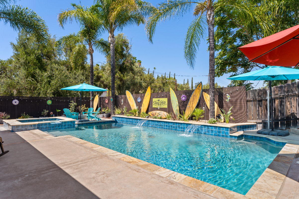 Serenity Suite - A Private Poolside Master Suite at Topa Hill Retreat