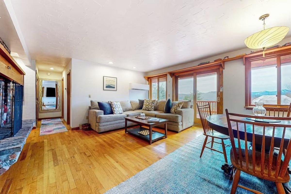 Cozy Mountain Retreat with Five-Peak Views, Private Pond, Deck & Fitness Area l Peaceful Pittsfield - Photo 2