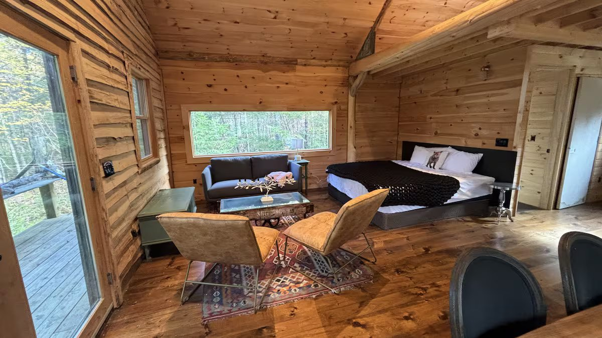 Cozy Woodland Cabin With Loft, Kingdom Trails Access And Pickleball Court - Photo 12