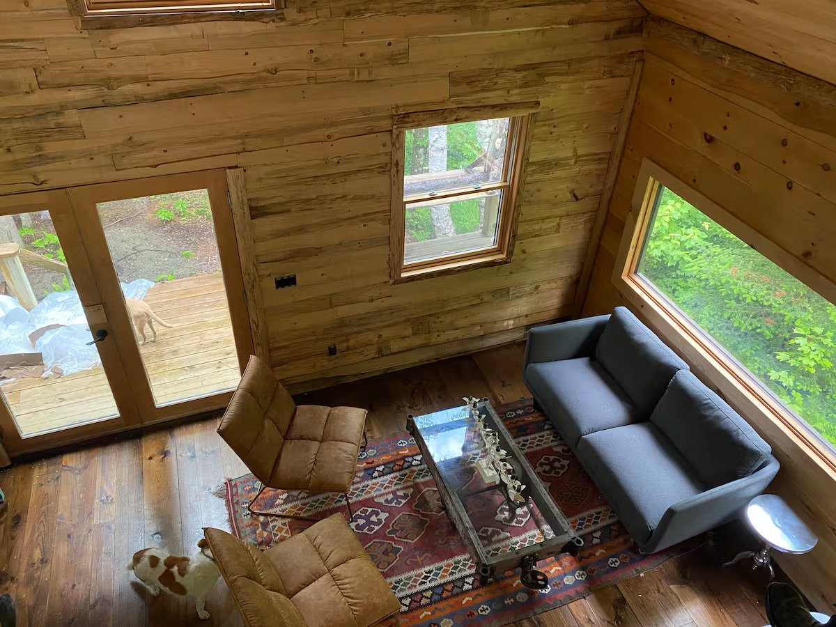 Cozy Woodland Cabin With Loft, Kingdom Trails Access And Pickleball Court - Photo 2