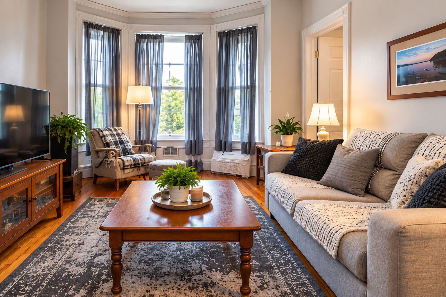 Bright & Spacious 2BR + Private Office | Furnished Troy Apartment - Photo 4