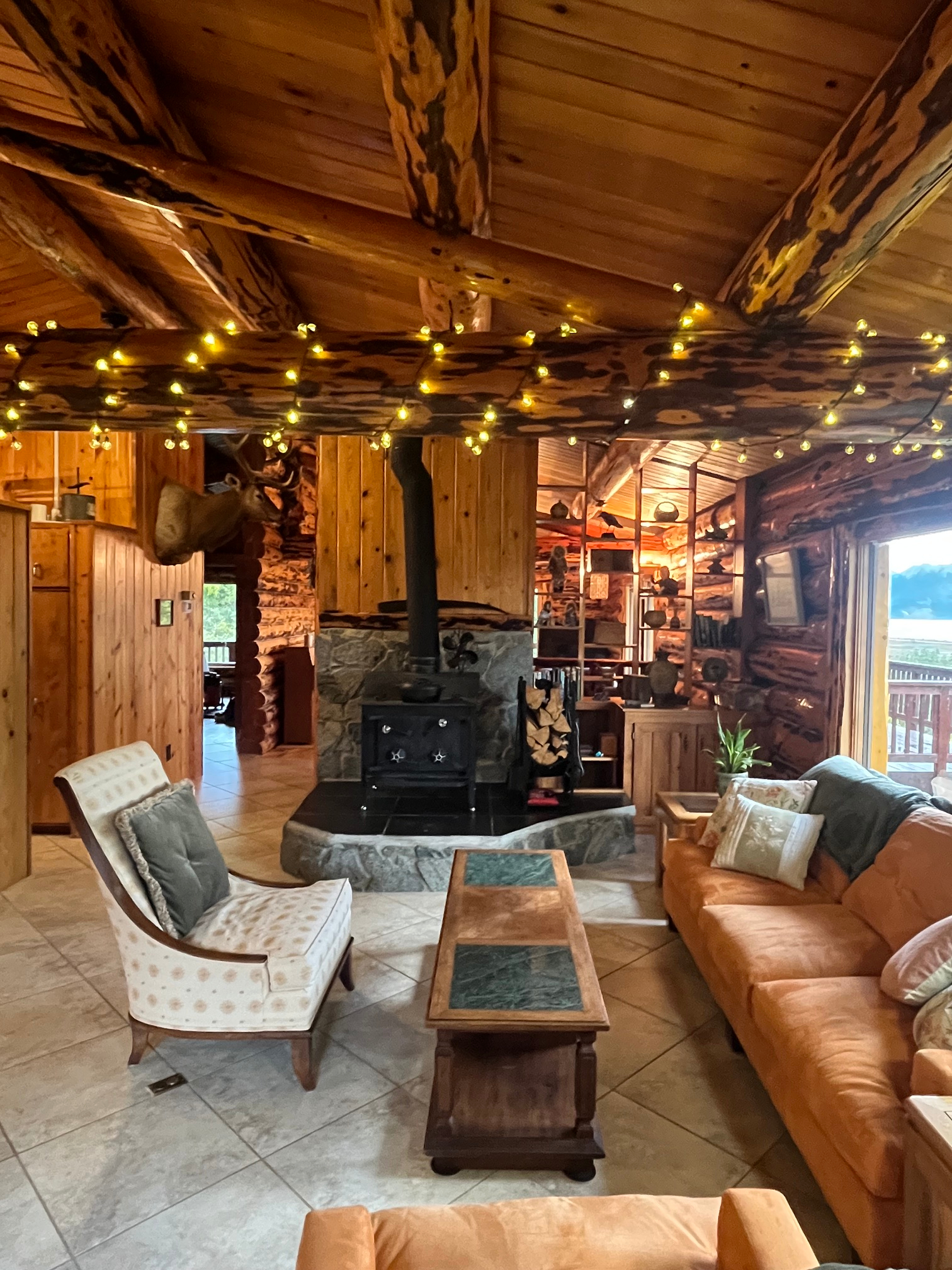 Alaskan Log Home minutes from Anchorage | Mountain & Water Views | Utilities Included - Photo 5