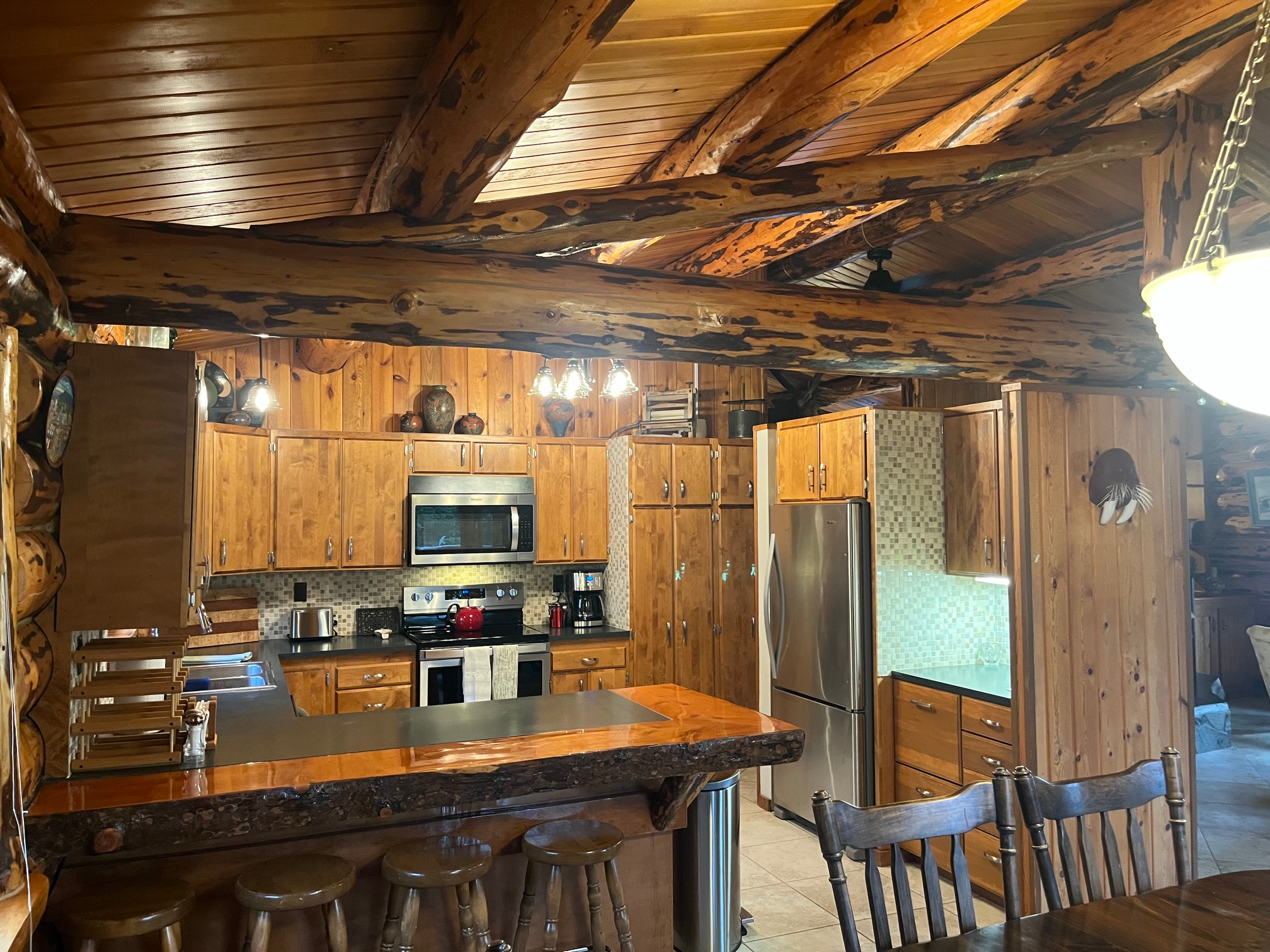 Alaskan Log Home minutes from Anchorage | Mountain & Water Views | Utilities Included - Photo 12