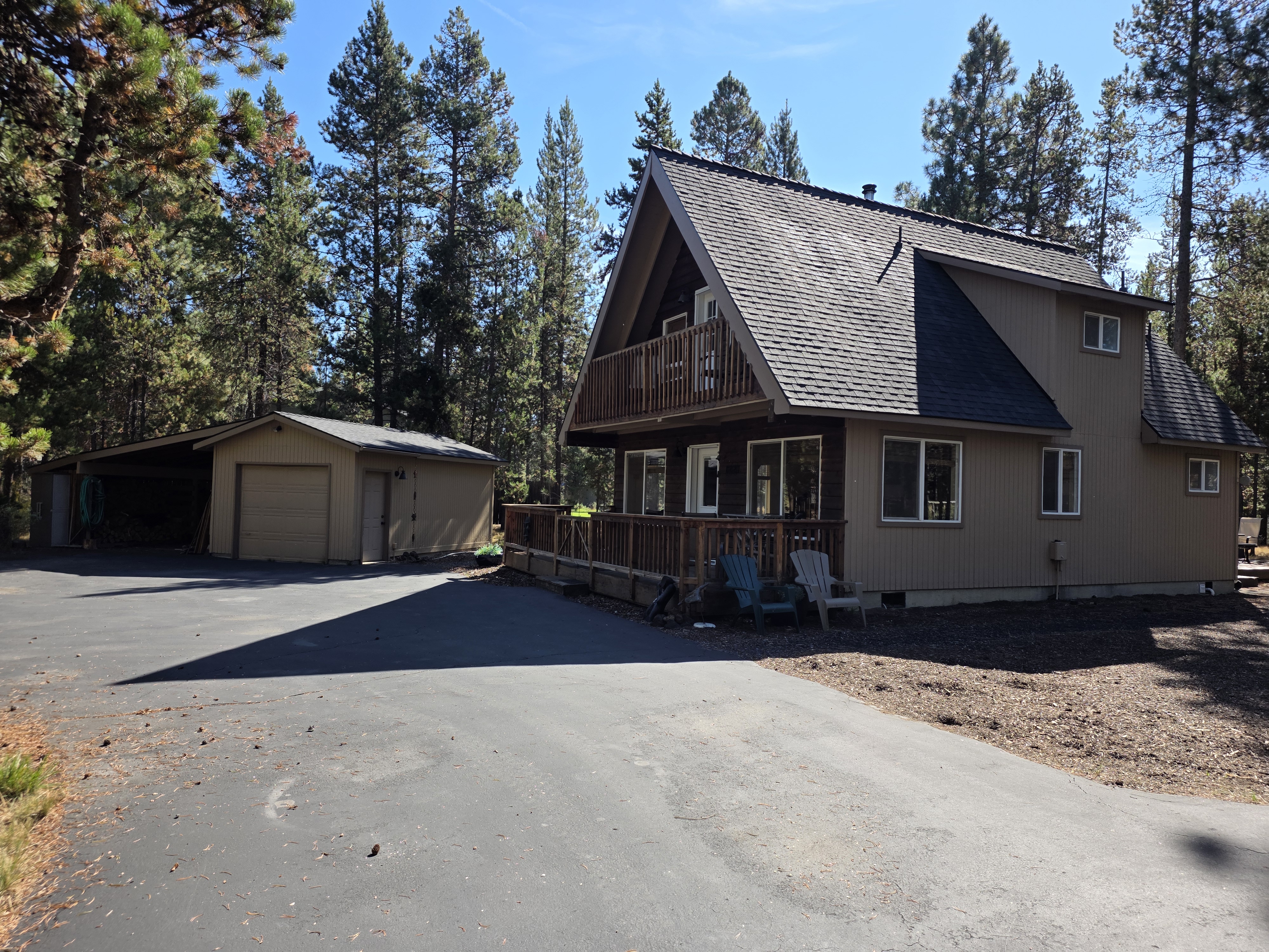 Wild Pine Retreat | Cozy 3-Bedroom Sunriver A-Frame | Garage & Storage - Photo 1
