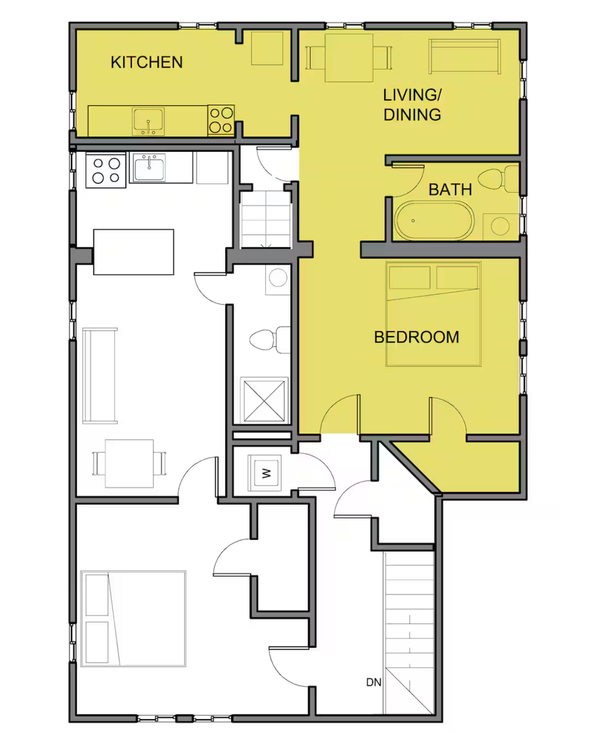 Chic 1 bd apartment near downtown and hospitals - Photo 12