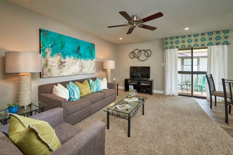 Furnished (12-3 Mo) 1/1  Bd from 1,264 to