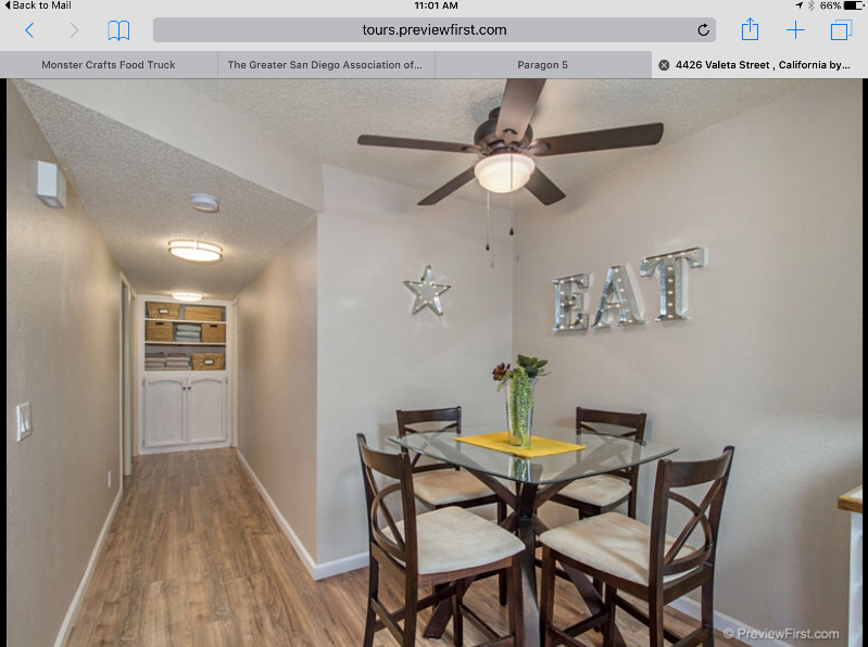 2bd/1ba, Triplex, One mile to the beach, Gated property, 3 units available. - Photo 6