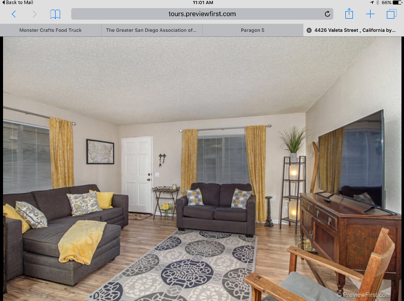 2bd/1ba, Triplex, One mile to the beach, Gated property, 3 units available. - Photo 1