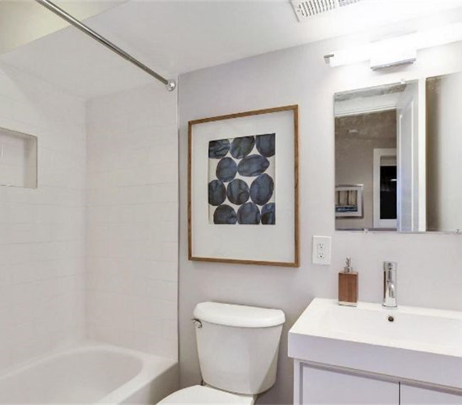 Renovated 2 bed/2 full bath with PRIVATE ENTRANCE, outdoor patio in central DC neighborhood - Photo 8