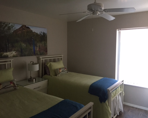 2 bedroom overlooking resort style pool