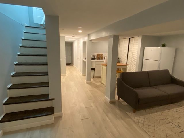 Fully furnished basement apartment in a traditional DC row home with metro access to area hospitals - Photo 9