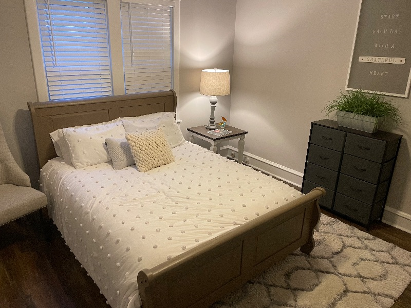 Multiple rooms in house