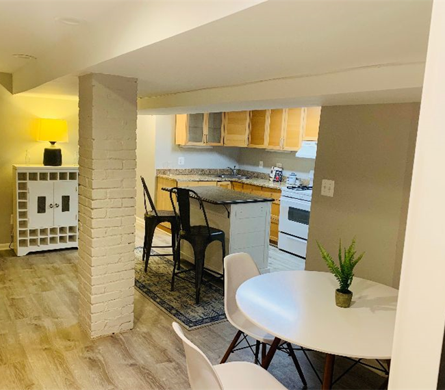 Spacious and stylish 1 bedroom plus den English basement in heart of Mt. Pleasant neighborhood - Photo 6