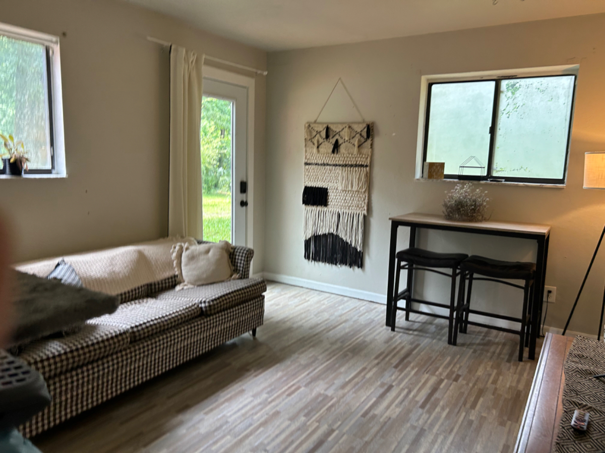 1 bed/2ba Poolside sectioned out of private home. 