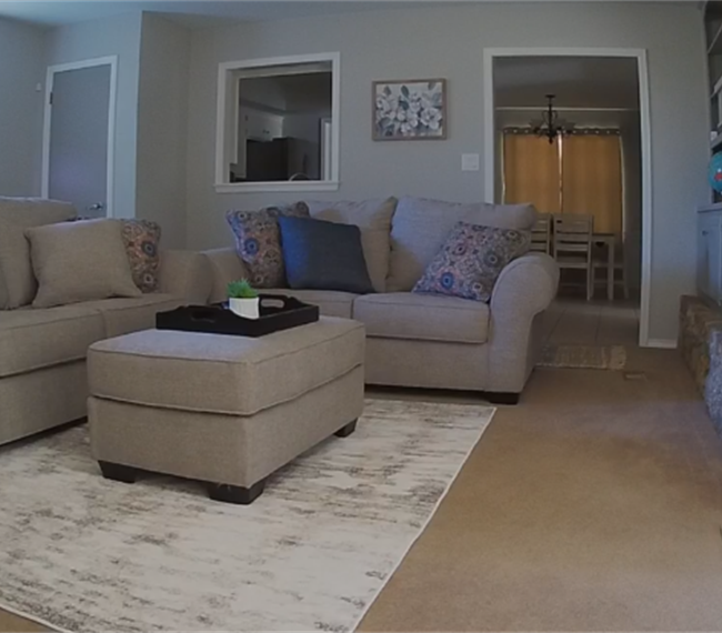 3 Bedroom home updated in 2021 including new roof, fresh paint, with completely new furnishings at that time including new refrigerator, was