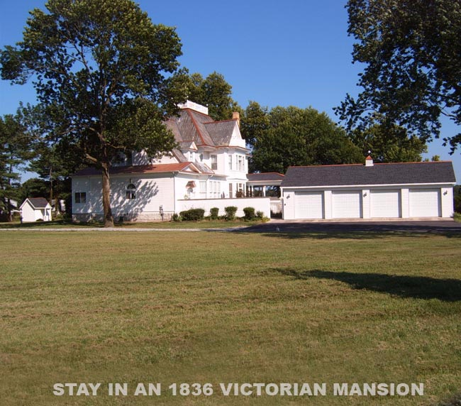 Live in a Victorian Mansion on 3 Acres