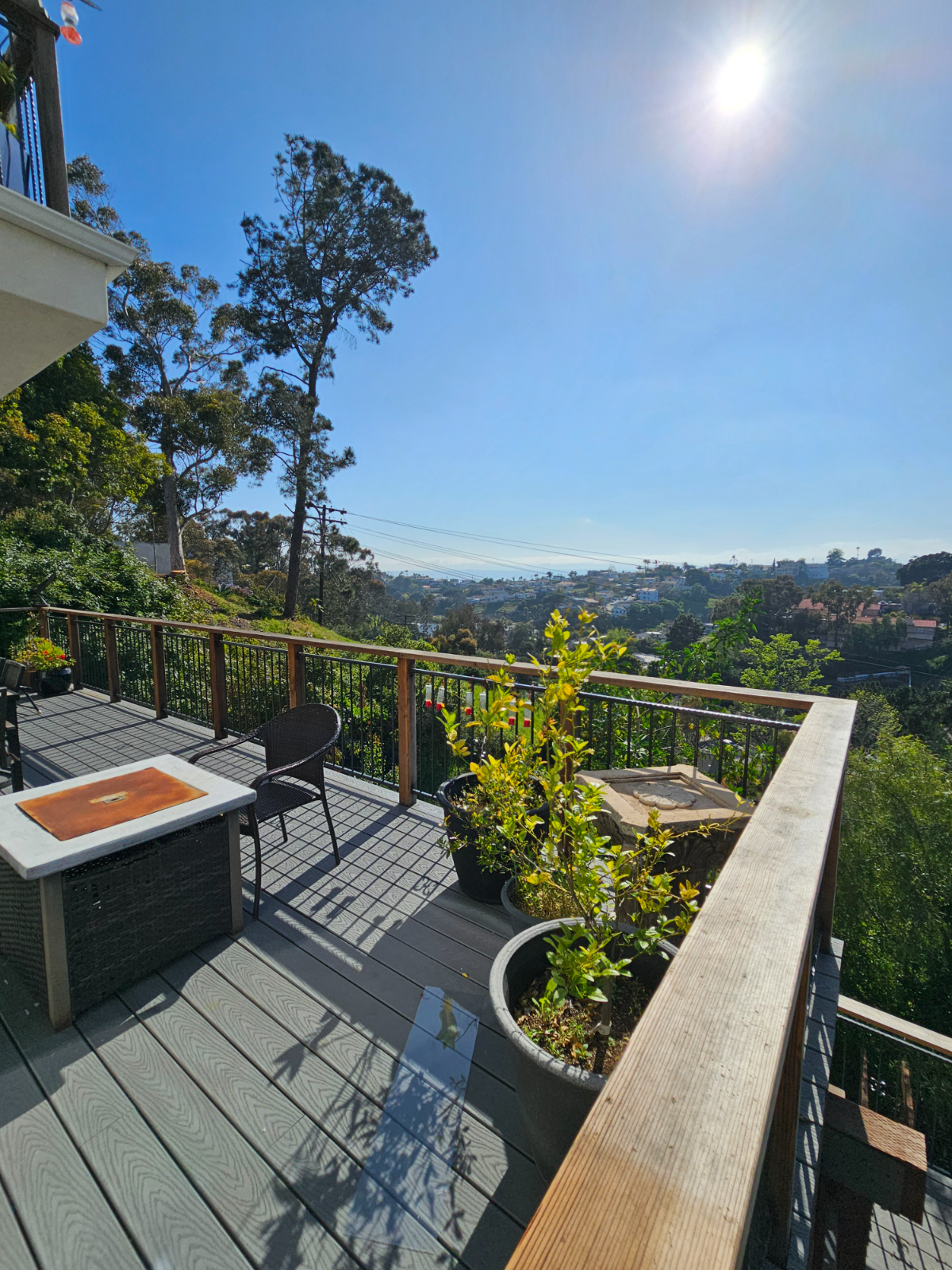 1 bed/bath with Unique 300 sq ft deck with canyon and ocean views - Photo 5