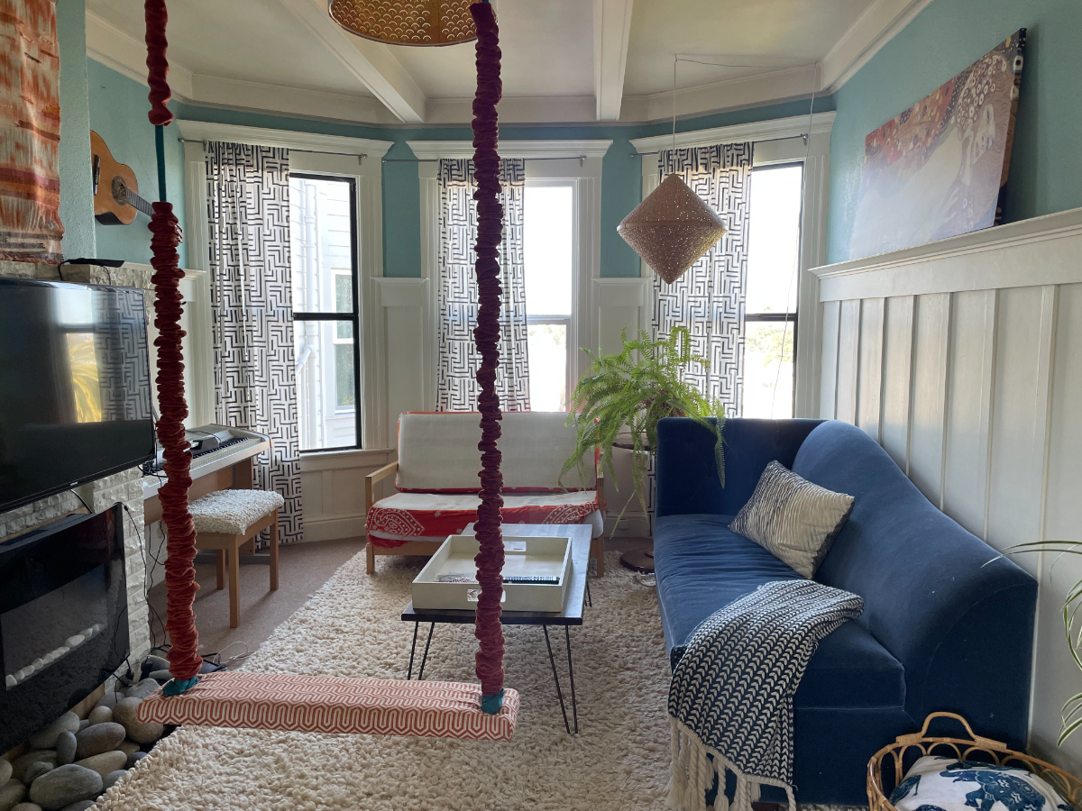 Private room and living room in lovely Edwardian flat walking distance to UCSF Parnassus - Photo 4