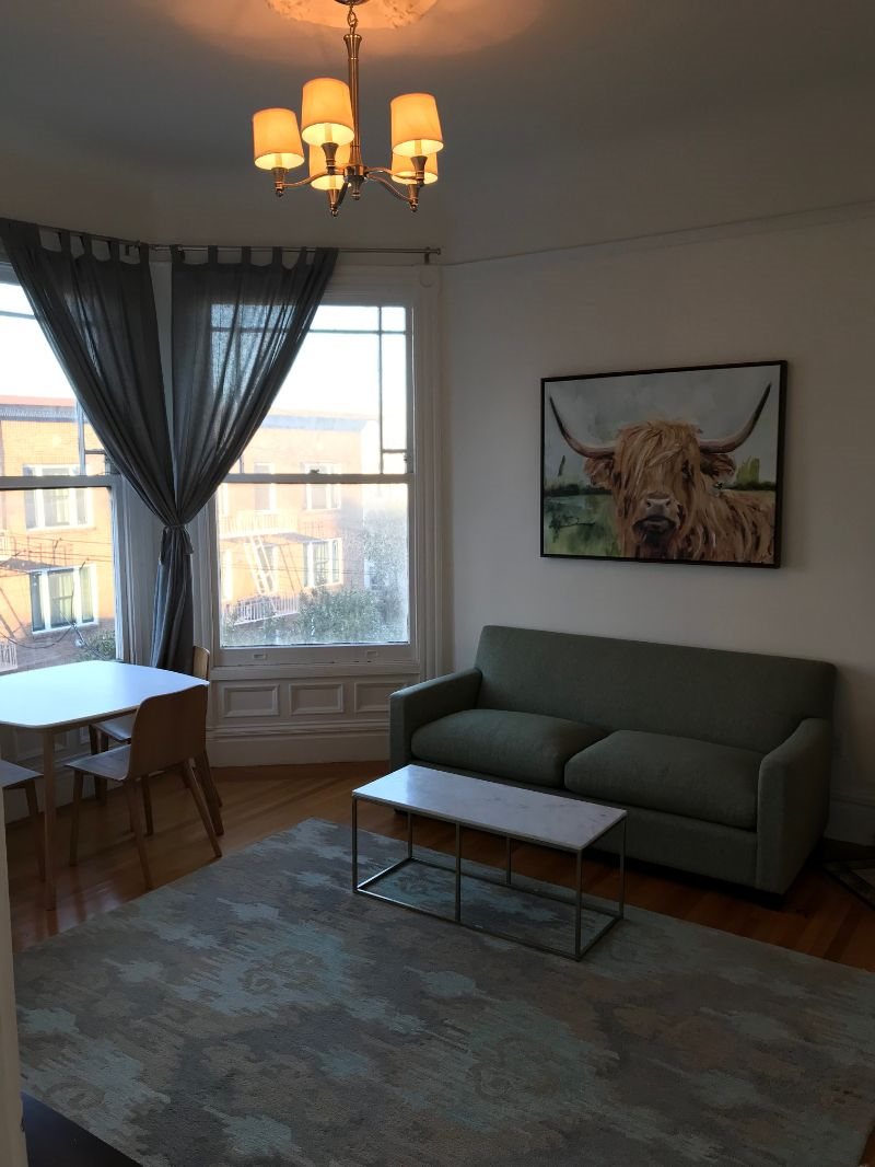Beautiful, large 1 BR / 1 BA furnished second floor apartment in Hayes Valley / Lower Haight - Photo 4