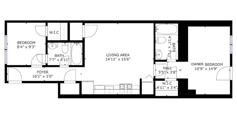 Cozy Condo H Street 2 bedroom 2 bath - Photo 7