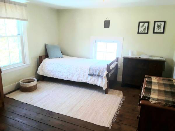 Room in big farmhouse in peaceful country setting