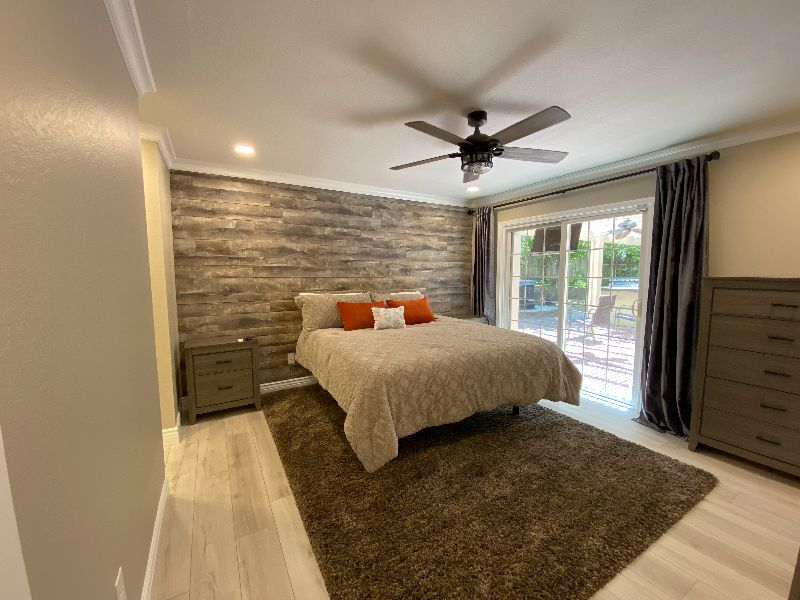 Primary suite with private bath