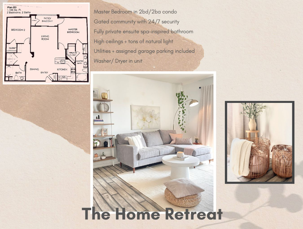 Home Retreat - Master Suite & Private Ensuite Bath