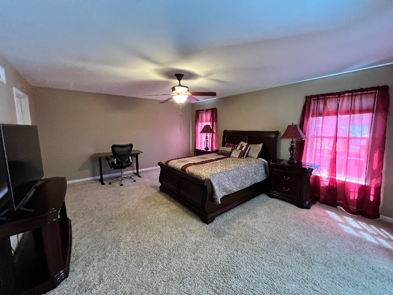Master Bedroom With Private Bathroom