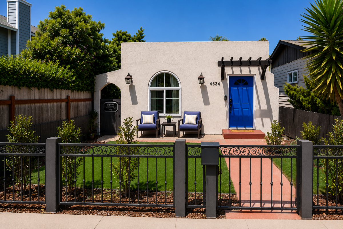 SD Pet Friendly Beach Cottage A/C, W/D, & 5 blocks from Beach - Photo 1