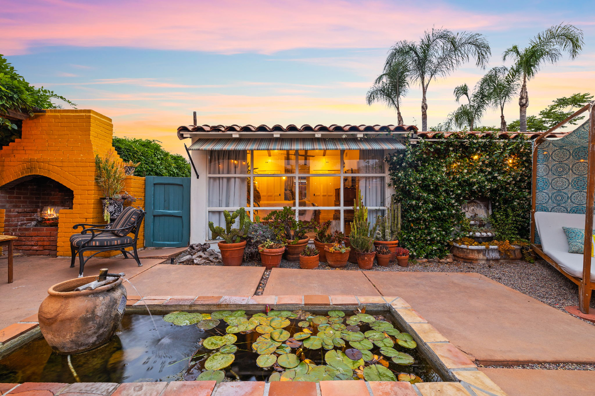 Tranquil Fully Furnished Spanish Hacienda Retreat w/Courtyard Pond - Photo 1